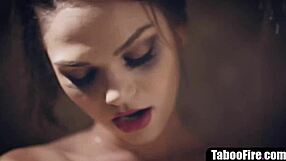 Stepbrother Rams Shaved Teen Stepsister's Tight Pussy Deep And Hardcore