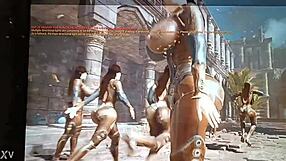 Curvy Woman Flaunts Her Full Voluptuous Figure Boldly