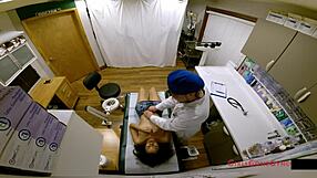 Cheerleader Exam In Latex Heels? Yasmine Woods Gets Spanked Hard!