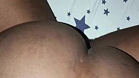 Amateur couple gets horny late night with wife riding hubby's cock moaning loud