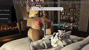 ever wonder what bimbo whore with big tits feels riding monster cock in roblox?