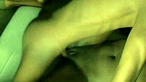 Feel him thrust deep missionary into her dripping wet pussy