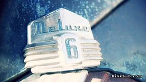 Ex-husband binds his submissive ex-wife for rough domination fuck