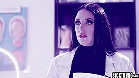 Experienced Latina Babe Tries Weird Experiment with Busty Milf