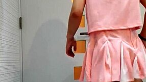 woman kicks balls hard ballbusting session 36