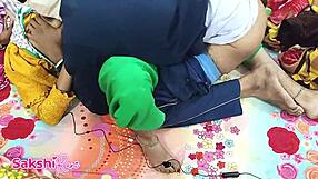 indian desi newlyweds do hot foreplay then hardcore creampie all nite in hotel