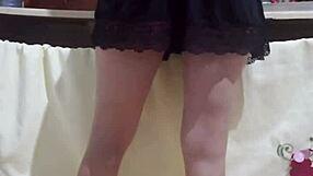 Horny Redhead Employee Flashes Hot Ass at Work Driving Me Crazy with Lust