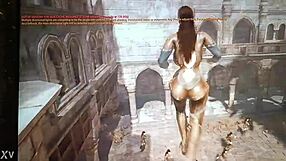 Curvy Woman Flaunts Her Full Voluptuous Figure Boldly