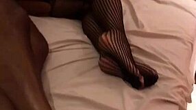 Wife begs big black cock cum bath as cuck watches