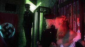 niki blond fucks hot cop steliana then rides partners cock deep for anal creampie