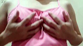 live czech outdoor threesome with petite mature