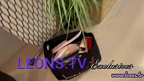 i flash my petite pussy and ass dancing in this casting