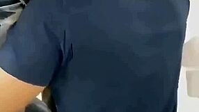 School Bathroom Ass Pounded by Two Teachers Bareback!