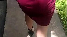 redhead wife bent over cheating doggystyle on big black monster cock