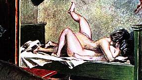 wanna dive into this vintage erotic art that teases your deepest desires?