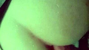 Mina's Huge Round Ass Shoves Dildo Deep In Tight Cuzinho!