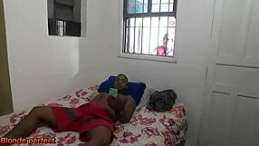 Mature employee fucks boss after catching jerk off