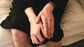 Lesbian Stepsis Begs Brother to Creampie Her Pregnant Pussy!