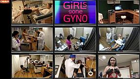 ever wonder what happens during sisters' first humiliating gyno exam with angel santana and aria nicole?