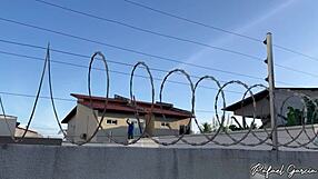 Caught Hot Brazilian Neighbor Dri Cordeiro Fucking Sex Machine Outdoors