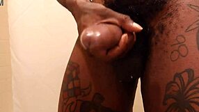 Hallelujah Johnson Worships BBC Masturbating Her Huge Ass Muscular Bodybuilder Slave