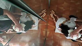 Desperate Milf Sucks Monster Cock for Cash, Swallows Huge Cumshot Load!