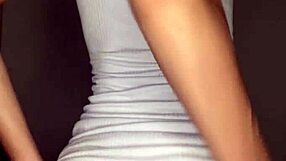 naughty latina trans strokes cute cock 💦😘