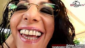 hot brunette babe anal and vaginal fucked rough