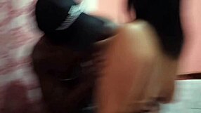 i feel her tight pussy clench as the huge black cock pounds her deep