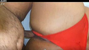 She models her new sexy lingerie up close