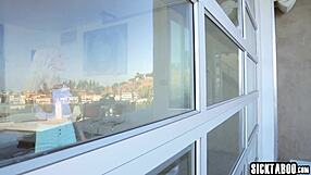 i fuck my sexy big tits milf stepmom brandi love as her petite teen stepdaughter