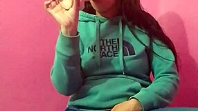 Latina whore masturbates gaping asshole deepthroat toy then anal orgasms