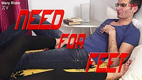 her FEET spark his deepest NEED