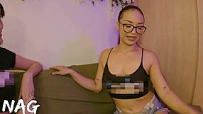 Jade Mercury and Isabella Rosse secretly scissor tight wet pussies!