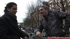 dutch brunette hooker bends over heels up for natural tits doggystyle pounding