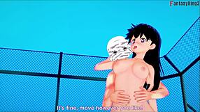 Kagome Rides Hard on Roof in Inuyasha Hentai Full Movie!