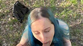 Russian students bend over for street doggystyle creampie sex with cum deep in tight pussies