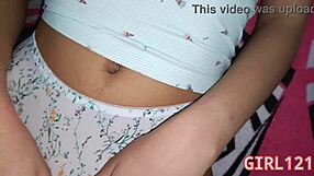 indian slut stepsister takes big cock pounding outdoors!