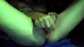 Glass Toy Fingers Mature Pussy to Gushing Orgasm Frenzy!