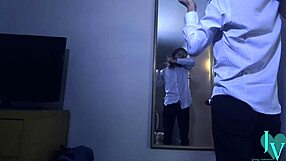 so this blonde tattooed babe with long hair gives free joi from afar