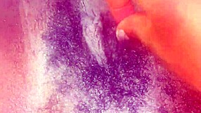 My bushy black ebony pussy throbs with pretty hairy desire and wetness