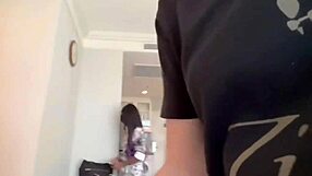 petite thai babe's big ass rides bbc cowgirl creampie in bangkok pov