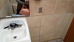 Snow Bunny Redhead Slut Sucks Big Black Cock Outdoor Public Cum Swallow