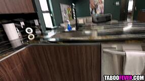 why settle for cereal when stepmom's tight ass offers quick morning anal delight?