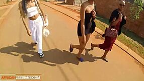 imagine us three ebony bffs massaging into lesbian orgasm revenge threesome