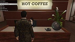 gta v executive assistant gives pov blowjob handjob freaky sex