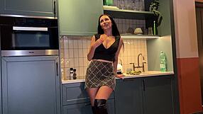 hey step-son wanna see step-mom suck ur huge cock in miniskirt n boots??