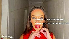 Sabrina prezotte massages sexy trans manuela's lingerie ass on mother's day