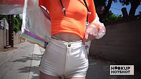 big ass brazilian milf gets fucked by sister's husband at home after fight