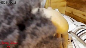 Latina teen Cherry Adams scissoring pussy licking first porn debut Amanda